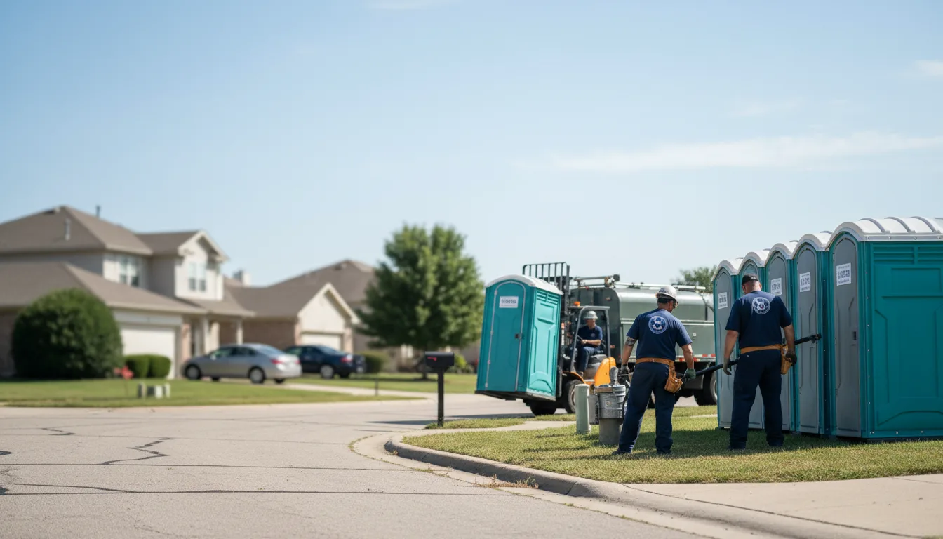 Porta Potty Rental in Fontanelle, IA near me